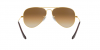 OKULARY RAY-BAN® AVIATOR LARGE METAL RB 3025 001/51 62 ROZMIAR L